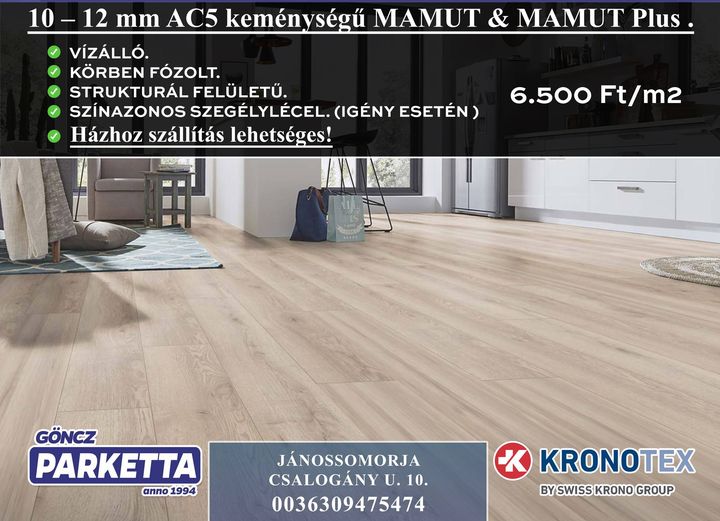 KRONOTEX parketta akció